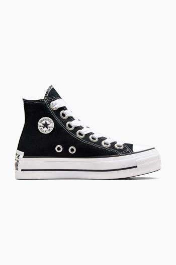 Kecky Converse Chuck Taylor All Star Lift černá barva, A10424C