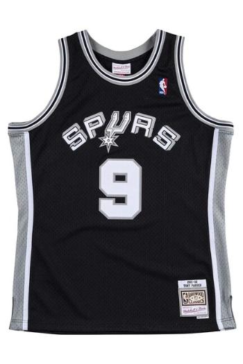 Mitchell & Ness San Antonio Spurs #9 Tony Parker Swingman Jersey black/black - M