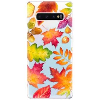 iSaprio Autumn Leaves pro Samsung Galaxy S10+ (autlea01-TPU-gS10p)