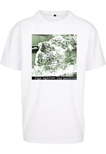 Mr. Tee Rage Against the Machine Oversize Tee white - 3XL