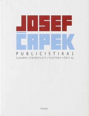 Publicistika 1 - Josef Čapek, Václav Sokol - e-kniha