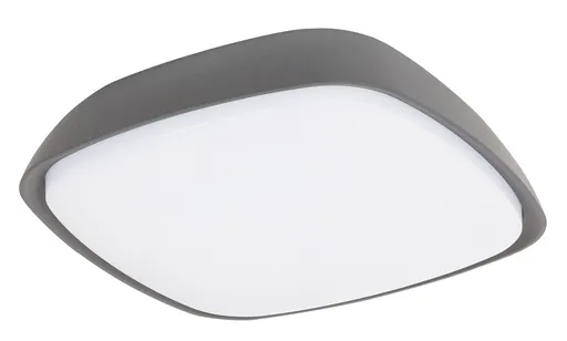 Rabalux Antracitové stropní LED svítidlo Austin 250x250mm 20W IP65 8797