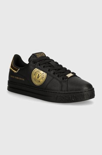 Sneakers boty Versace Jeans Couture Court 88 černá barva, 77YA3SK1 ZP332 G89