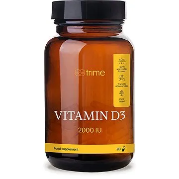 Trime D3 2000IU, plant-based, 90 kapslí (8594204940016)