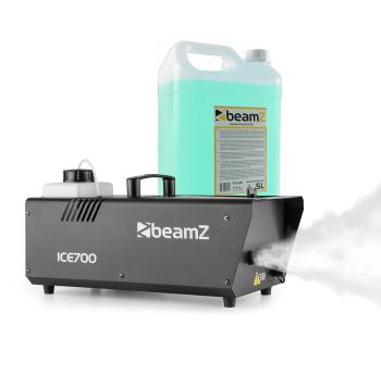 Beamz ICE700, výrobník hmly na ľad, vrátane hmlovej tekutiny, 700 W, 0,4 l