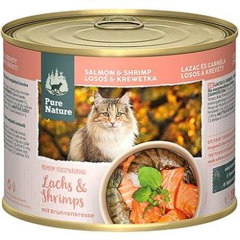 Pure Nature Cat Adult konzerva Losos a Krevety 190g (RD-PNCA00190SS-5837-CS)