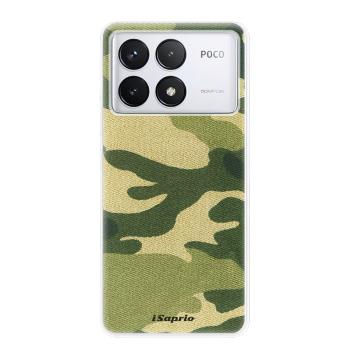 Odolné silikonové pouzdro iSaprio - Green Camuflage 01 - Poco F6 Pro