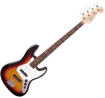 SX SJB62 3-Tone Sunburst Elektrická baskytara