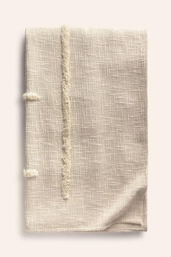 Bavlnený prehoz Calma House Roma 240 x 260 cm béžová farba