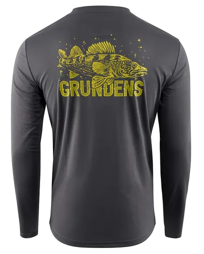 Grundéns triko king of the lakes ls tech tee anchor - xxl