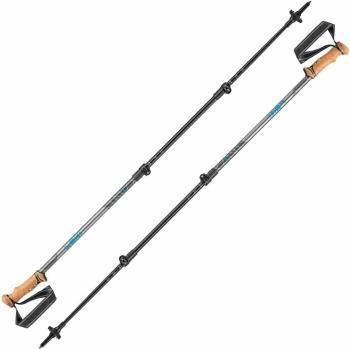 Leki Legacy Anthracite/Petrol/Dark Anthracite 110 - 145 cm Turistické hole