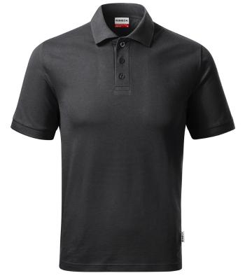 MALFINI Pánská polokošile Resist Heavy Polo - Ebony gray | L