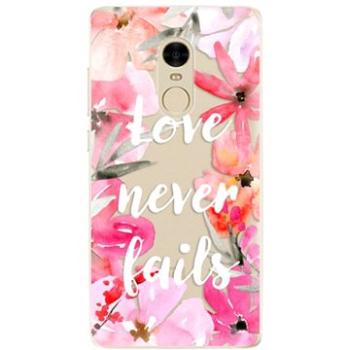 iSaprio Love Never Fails pro Xiaomi Redmi Note 4 (lonev-TPU2-RmiN4)