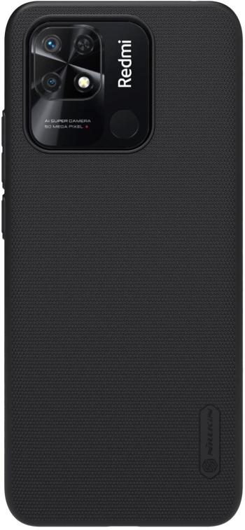 Telefon tok Nillkin Super Frosted Xiaomi Redmi 10C fekete hátlap tok