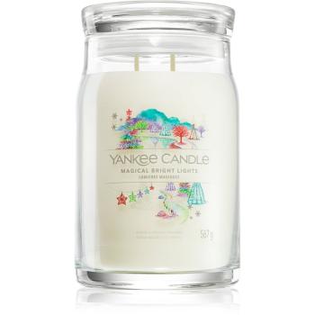 Yankee Candle Magical Bright Lights vonná svíčka Signature 567 g