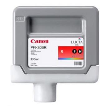 Canon PFI-306R, 6663B001 červená (red) originální cartridge