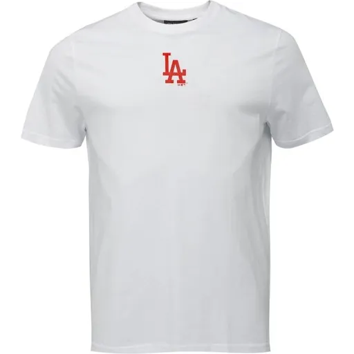 New Era LA DODGERS MLB LOGO Pánské triko, bílá, velikost