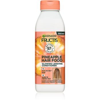 Garnier Fructis Pineapple Hair Food rozjasňující kondicionér pro dlouhé vlasy 350 ml