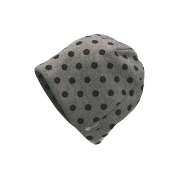 Sterntaler Čepice Slouch Beanie Dots Smoke Grey