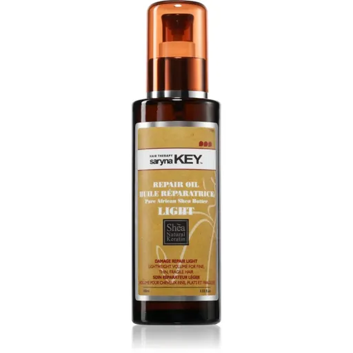 Saryna Key Pure African Shea Butter Light vlasový olej s bambuckým máslem 105 ml