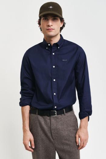 KOŠILE GANT REG PINPOINT OXFORD SHIRT MARINE