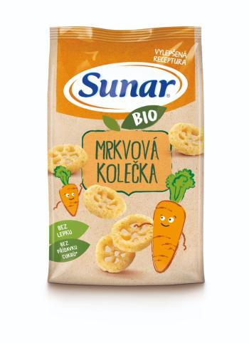 Sunar BIO Mrkvová kolečka křupky 45 g