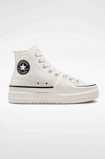 Kecky Converse Chuck Taylor All Star Construct bílá barva, A02832C, A02832C-White