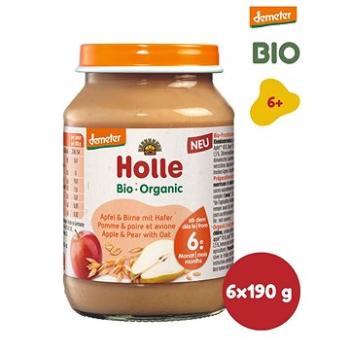 HOLLE BIO Hruška a špaldové vločky  6× 190 g (7640104957348)