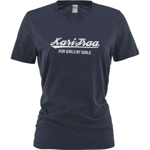 KARI TRAA MOLSTER Dámské triko, tmavě modrá, velikost