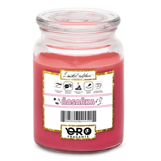 Svíčka Řasařka 100% (Vůně svíčky: Višně v čokoládě)
