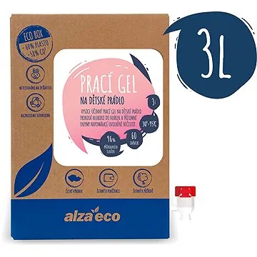 AlzaEco prací gel na dětské prádlo 3 l (60 praní) (8594018045723)