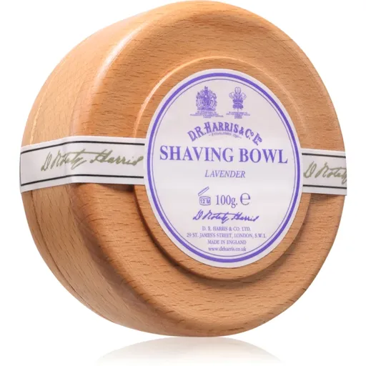 D.R. Harris Shaving Soap Beech Wood mýdlo na holení Lavender 100 g