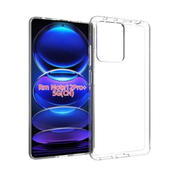 TPU Silikónový kryt pre Xiaomi Redmi Note 12 Pro+ 5G priehľadný