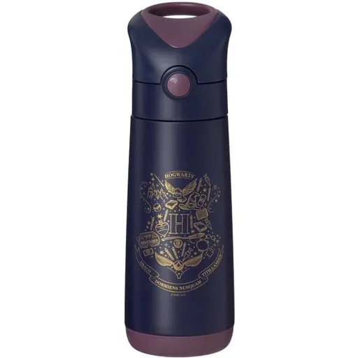 B.BOX HARRY POTTER 500 ML Dětská termoska s brčkem, tmavě modrá, velikost 500 ML