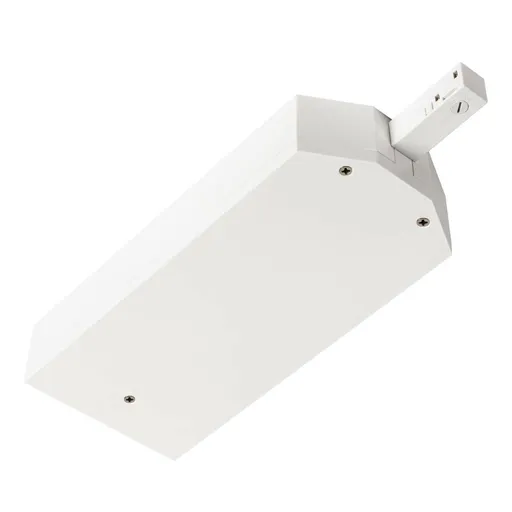 BIG WHITE (SLV) 48 V TRACK kryt transformátoru vč. koncového napáječe vlevo DALI, bílý 1007084