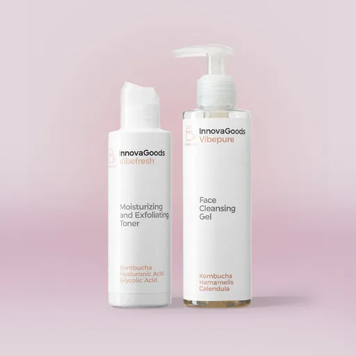 InnovaGoods Dvojbalíček na čištění obličeje Kombucha