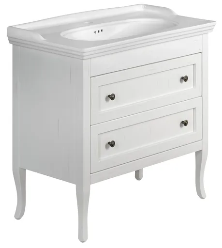 SAPHO RETRO umyvadlová skříňka 83,5x80x43cm, starobílá 1631