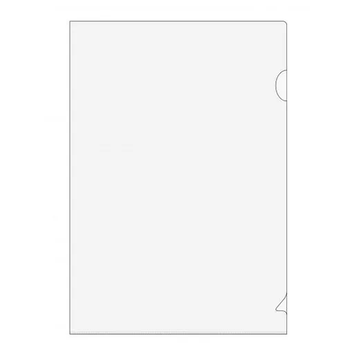 Obal A4 "L" čirý PVC 120mic 100ks