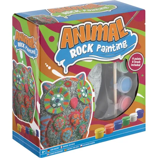 Malování na kámen Sova 12 cm