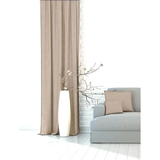Zatemňovací dekorační závěs nebo látka, SUPER Blackout PURE, béžový č.6, 280 cm 280 cm