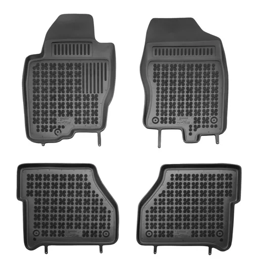 Gumové autokoberce Rezaw-Plast Nissan Navara 2005-2010 (4 dveře)