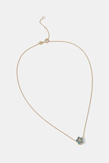 Tory Burch aranyozott nyaklánc Kira Flower Pendant 158996.702