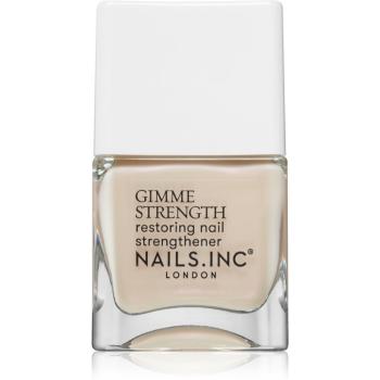 Nails Inc. Gimme Strength péče pro zpevnění a posílení nehtů 14 ml