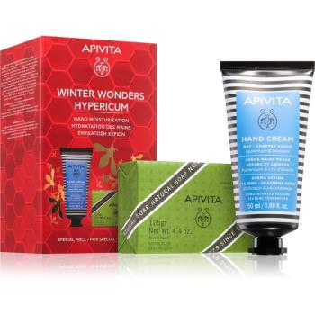 Apivita Hand Care Winter Wonders Hypericum vánoční dárková sada