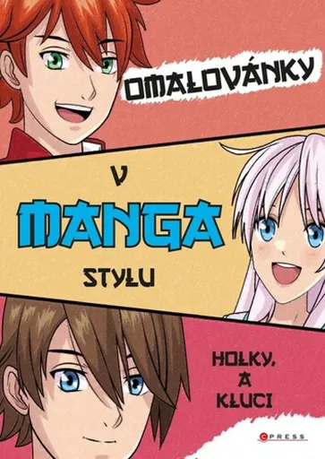 Omalovánky v manga stylu - kolektiv autorů