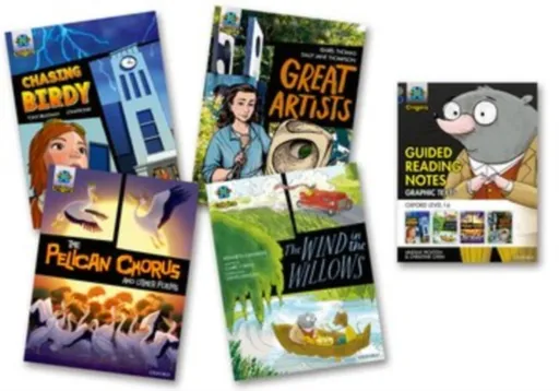 Project X Origins Graphic Texts: Grey Book Band, Oxford Level 14: Mixed Pack of 4 - Tony Bradman, Isabel Thomas, Lindsay Pickton, Christine Chen, Clai