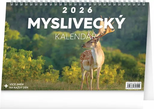 Stolní Myslivecký kalendář 2026