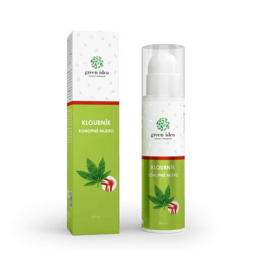 Kloubník - konopné mléko 200 ml - Green idea