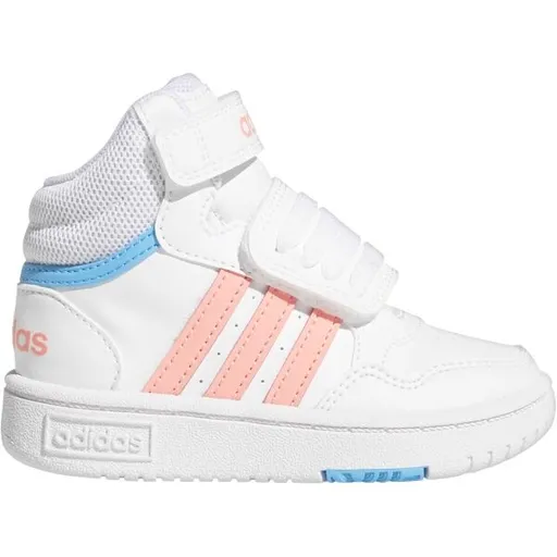 adidas HOOPS 3.0 MID AC I Dětská obuv, bílá, velikost