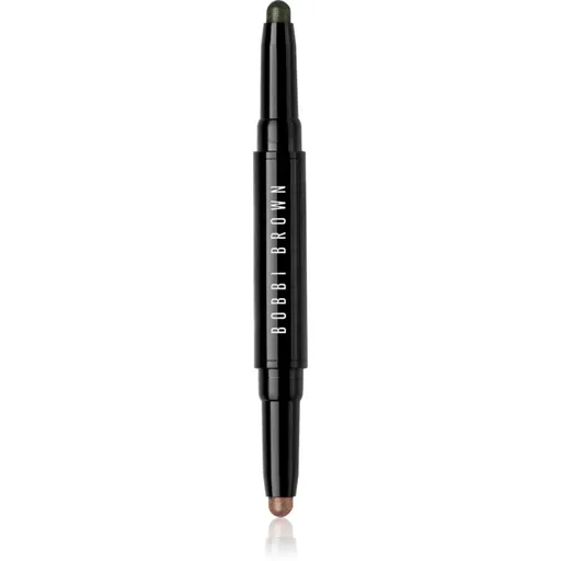 Bobbi Brown Long-Wear Dual-Ended Cream Shadow Stick oční stíny v tužce duo odstín Café / Gilded Green 1.6 g